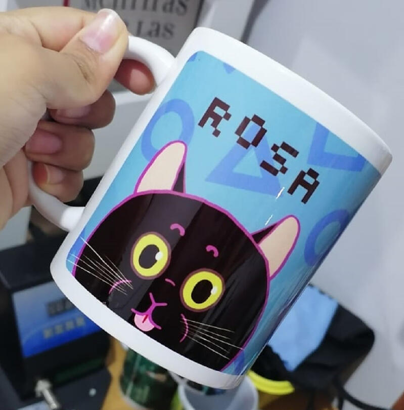 Taza de la Línea "Mi vida felina"
